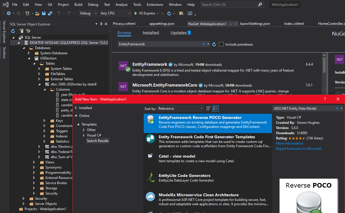 Installing DB Reverse Engineering Tool